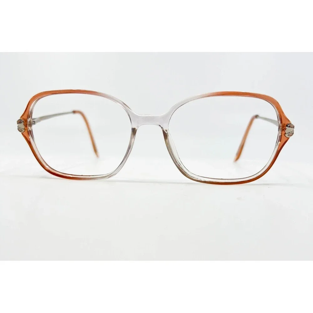 Gloria Vanderbilt Eyeglasses Womens Peach Clear 774 Zyloware 069 51-17-135